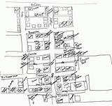 Coloring Map Neighborhood Sketch Popular Library Clipart Diagram sketch template