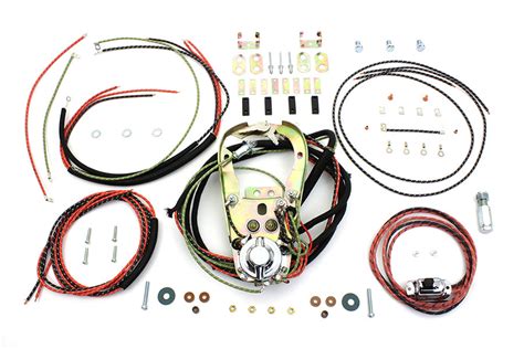 light dash base wiring harness assembly retrocycle llc