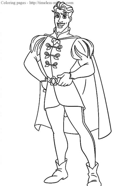 prince naveen coloring sheets coloring pages