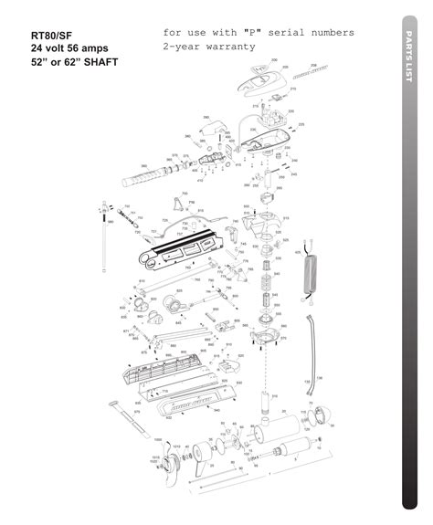 minn kota terrova parts diagram reviewmotorsco