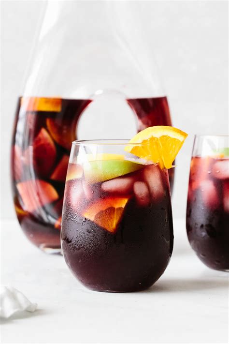 authentic red sangria recipe downshiftology