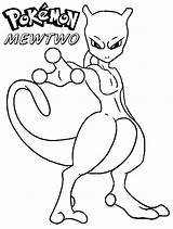 Coloring Pokemon Mewtwo Mew Pages Printable Legendary Mutu Color Print Drawing Cute Drawings Mega Books Popular Coloringhome Choose Board Search sketch template