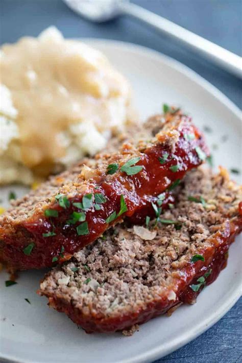 traditional meatloaf recipe  glaze taste
