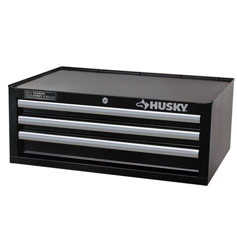 Husky Standard Duty 27 Inch W 3 Drawer Intermediate Tool Storage Chest