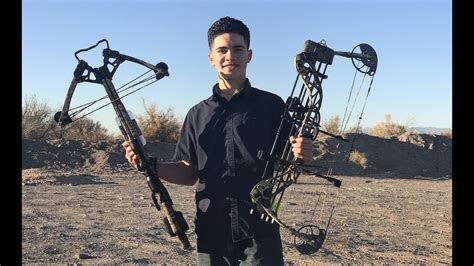 crossbow  compound bow review  demo youtube