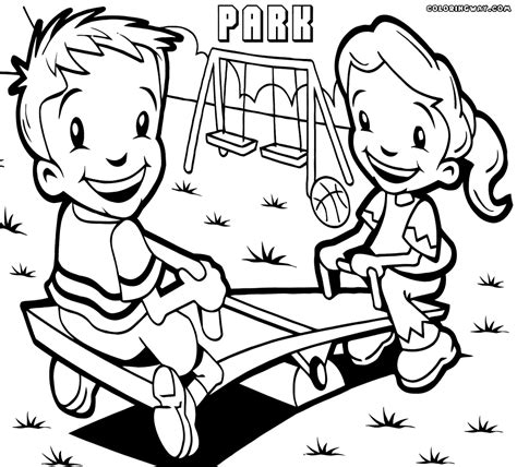 park coloring pages printable printable world holiday