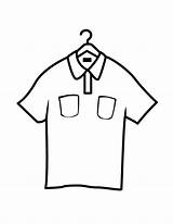 Coloring Shirt Shirts Pages Printable Color Clipart Popular Entertainment sketch template