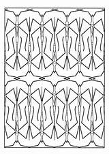 Insectos Insectes Phasme Adultos Insect Phasmes Justcolor Symmetric Papillons Difficiles Coloriages sketch template