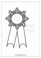 Coloring Pages Father Printable Award Mom Mother Fathers Dad Sheets Megaworkbook Mothers Worksheet sketch template