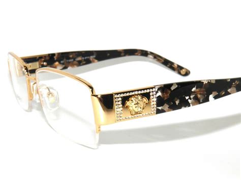 versace frame 1175b 1002 53 gold eyeglasses