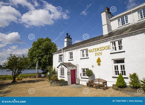 wateredge inn  lake windermere editorial image image  destination