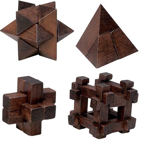 wooden brainteasers wooden puzzles christmas gifts fun gifts