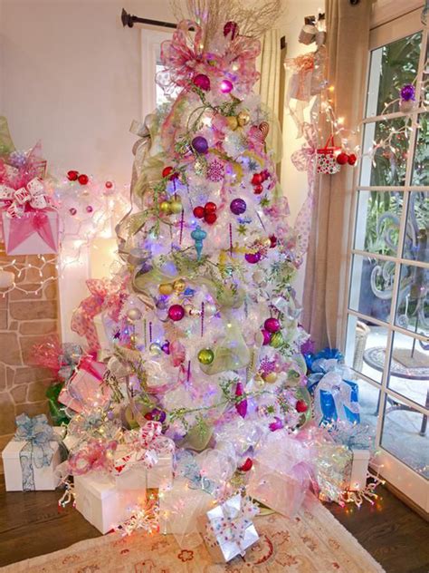 Beautiful Pink Christmas Trees Homemydesign