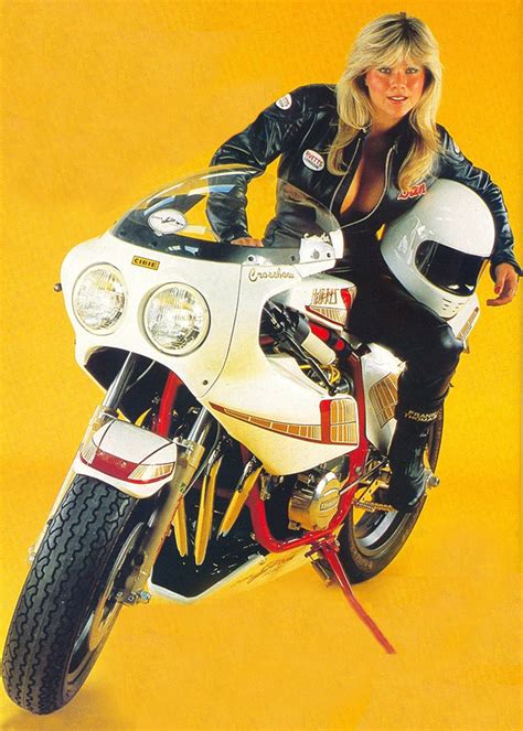 Motorcycle Girl 064 Samantha Fox Return Of The Cafe Racers