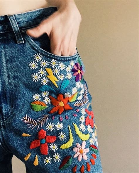 the best fall fashion embroidery on etsy and instagram clothing decor