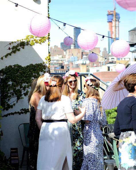 This Romantic Rooftop Bridal Shower Was Inspired By Marie