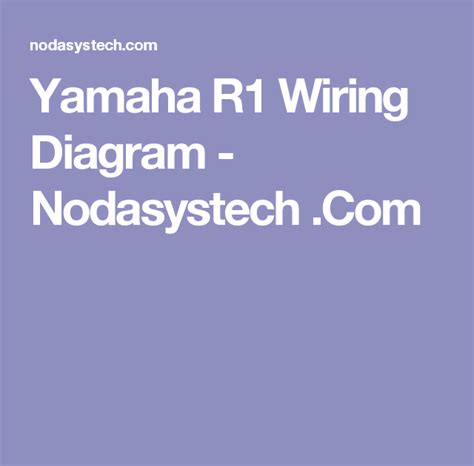yzf  wire diagram yamaha  wiring diagram  wiring diagram schemas wiring diagrams