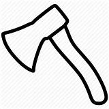 Axe Hatchet Drawing Ax Clipart Icon Chopping Transparent Clipartmag Drawings Line Paintingvalley 512px sketch template