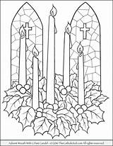 Advent Coloring Wreath Printable Candles Candle Pages Christmas Drawing Baptism Catholic Colouring Christ Wreaths Kids Sheets Sunday Second Thecatholickid Getdrawings sketch template