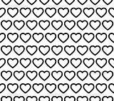 Heart Pattern Vector Seamless Stock Illustration Depositphotos sketch template