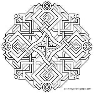 geometric shapes coloring pages  adults bing images raskraska