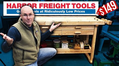 harbor freight woodworking workbench review youtube
