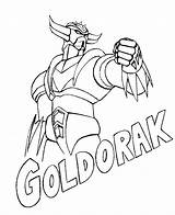 Goldorak Gratuit Goldrake Superheroes Colorare Coloriages Dessins Soucoupe Encequiconcerne Greatestcoloringbook sketch template