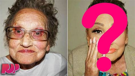 80 year old grandma completely transformed with contouring youtube