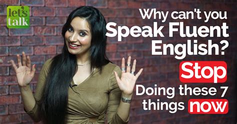 speak fluent english stop    mistakes