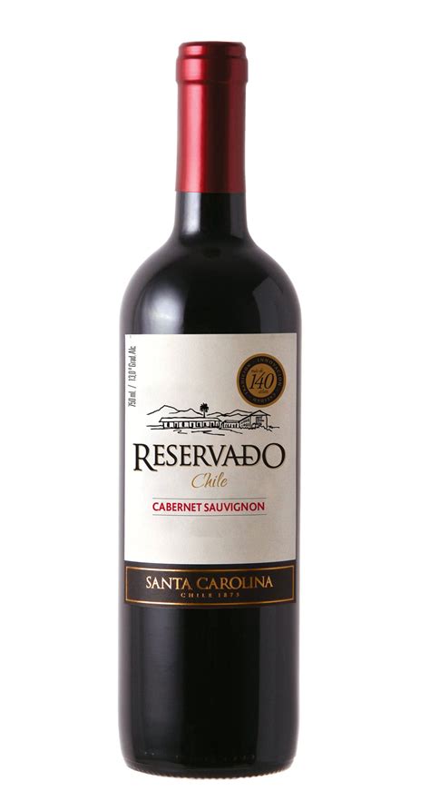 vinho santa carolina reservado cabernet sauvignon ml