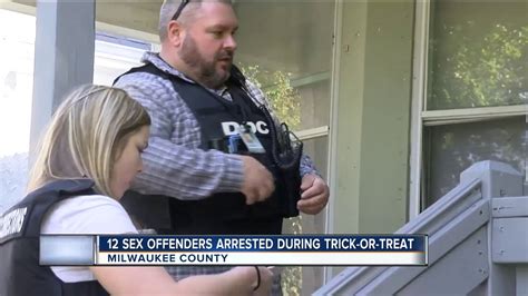 12 registered sex offenders arrested in ‘operation trick