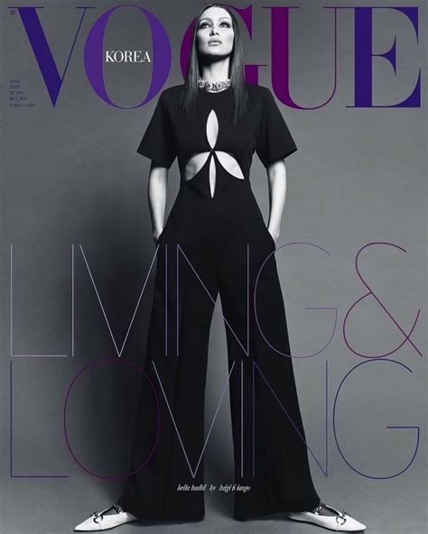 Bella Hadid Stuns In Vogue’s April Issue 21 Photos