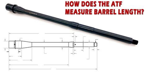 correctly measure  length   ar  barrel black rifle depot