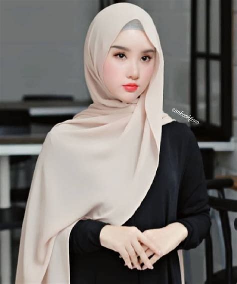 hijabi girl girl hijab beauty skin hijab style tutorial kim doyeon