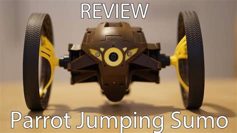 parrot jumping sumo analisis review youtube