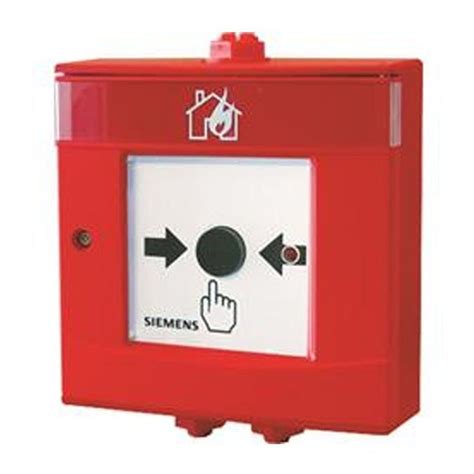 siemens fdmh manual call point  fire alarm system rs
