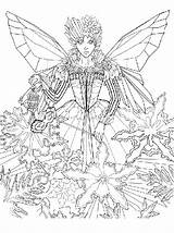 Colouring Fantasy Pages Model Top Coloring Fairy Adults Kids Colo sketch template