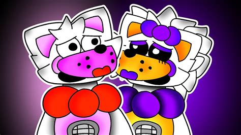 Minecraft Fnaf Funtime Foxy And Lolbit Go On A Valentines