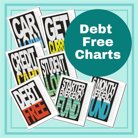debt  charts printables artofit