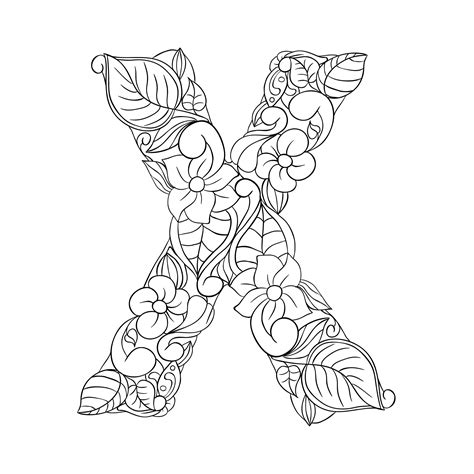 letter  individual coloring pages etsy
