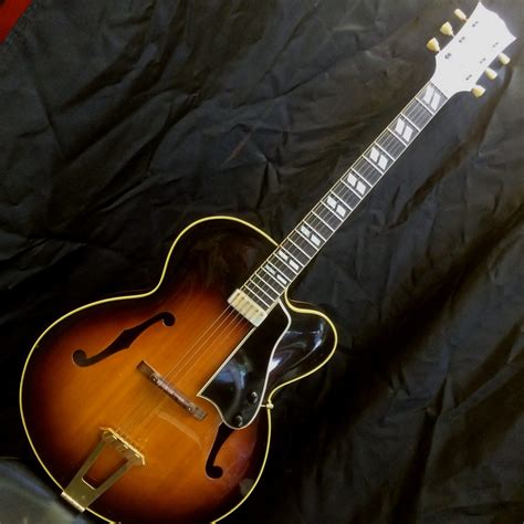 gibson vintage  lc carved archtop guitar guitars  jazz