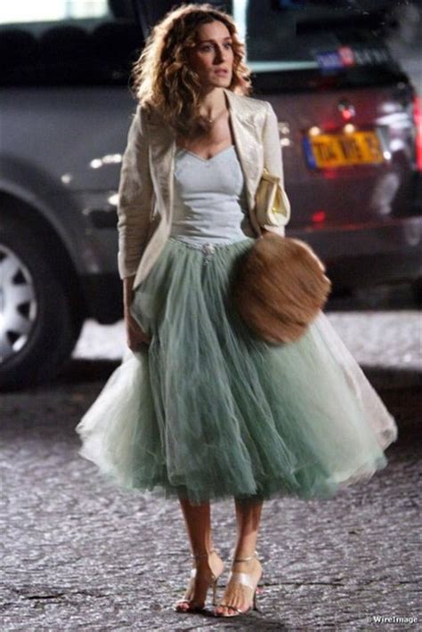 dress sex and the city sarah jessica parker ball gown tulle skirt maxi dress prom dress