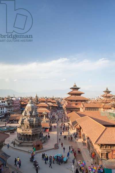 view of durbar square patan nepal