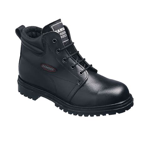 samson leather ankle safety boot spartan safety