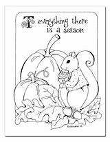Coloring Pages Fall Sunday Thanksgiving School Autumn Seasons There Sheets Season Everything Changing Karla Dornacher Kids Color Google Printable Children sketch template
