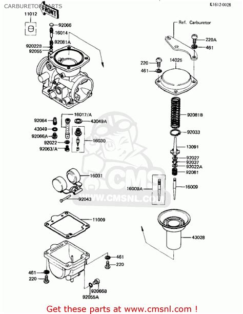 klr  carburetor diagram