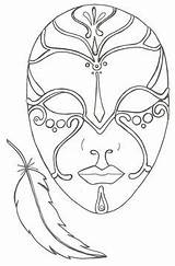 Mascara Masque Mascaras Masken Maszk Venezianische Decoplage Ausmalen Pintar Plume Sablon Máscaras Feminina Máscara Maskara Masques Faschingsmasken Gras Fasching Maske sketch template