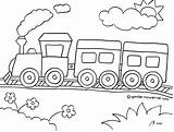 Coloring Kereta Gambar Api Mewarnai Drawing Pages Drawings Colouring Kids sketch template