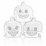 Shark Baby Coloring Pages Pinkfong Song Doll Popular Filminspector sketch template
