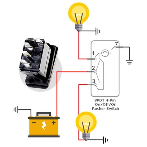 pin rocker switch wiring diagram   gmbarco